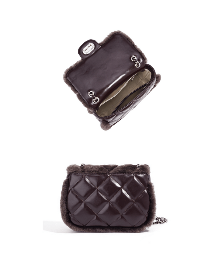 Avellie Elegant leather shoulder bag | Modern and functional elegance
