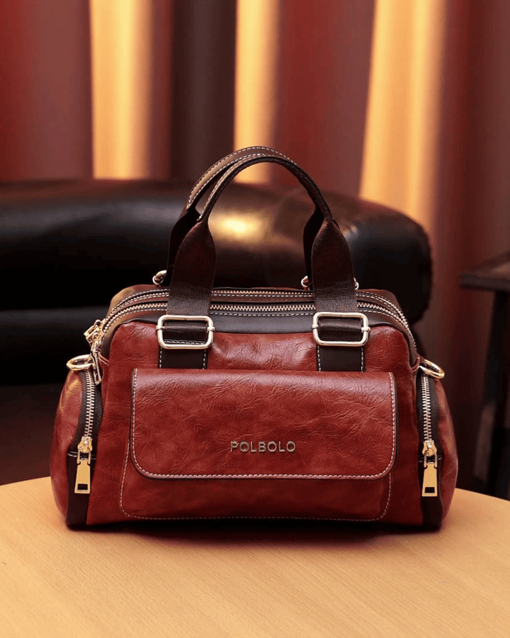 Avellie Polbolo Vintage multi-compartment bag | Spacious and functional design
