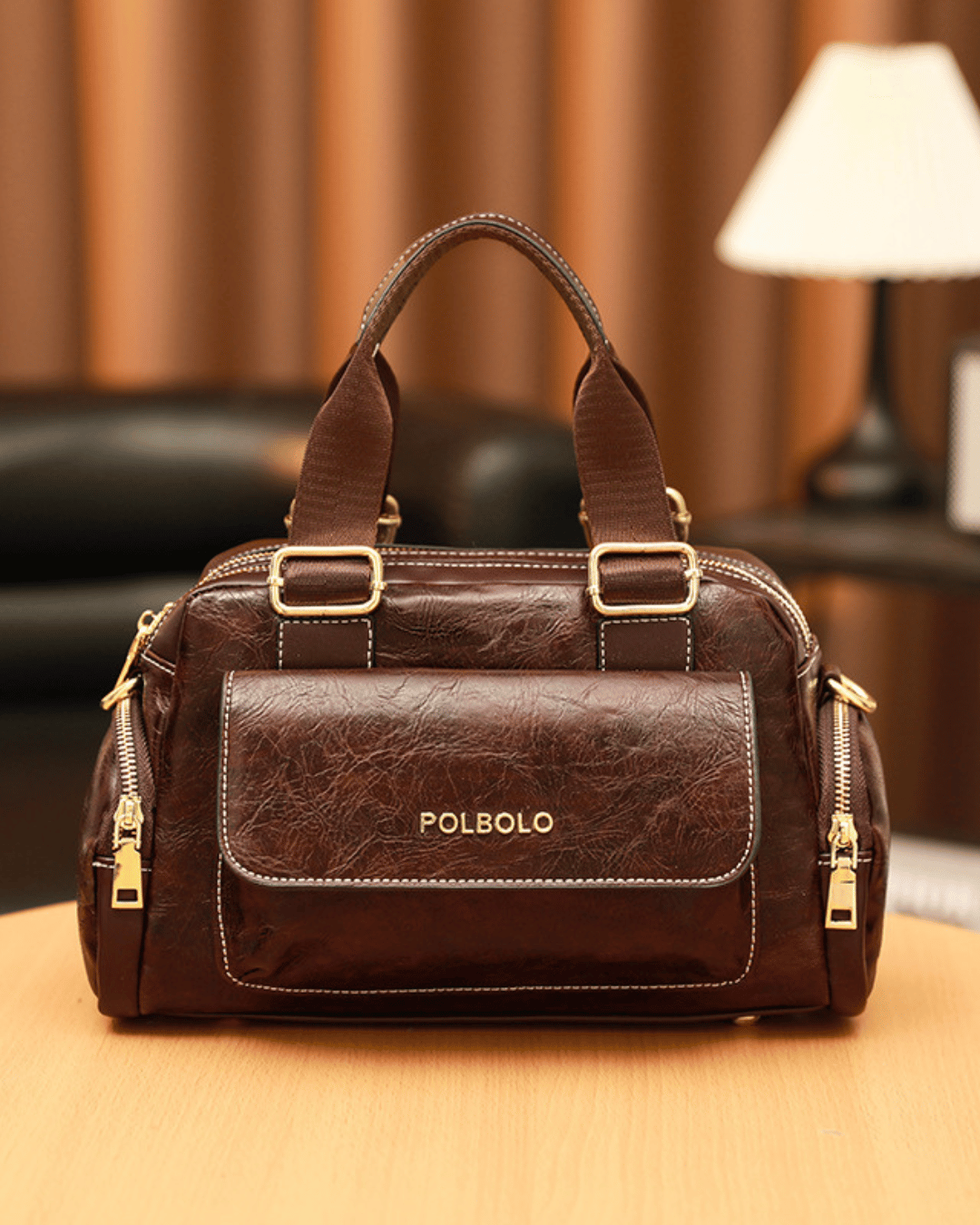 Avellie Polbolo Vintage multi-compartment bag | Spacious and functional design