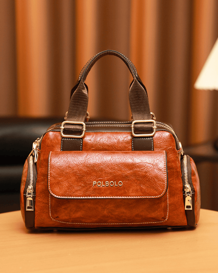 Avellie Polbolo Vintage multi-compartment bag | Spacious and functional design