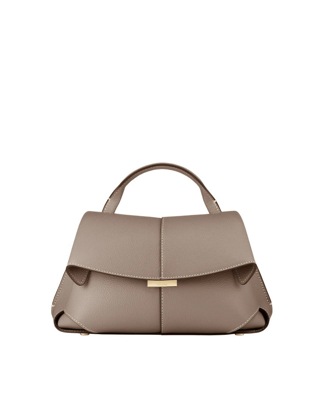Avellie Handbag and Shoulder Bag with Flap Polène Mokki Belle | Elegant and Versatile