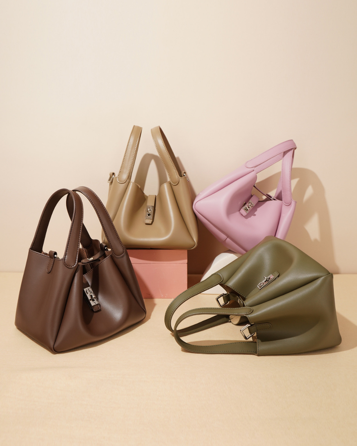Avellie Lotus Handbag and Shoulder Bag | Modern and Elegant Design