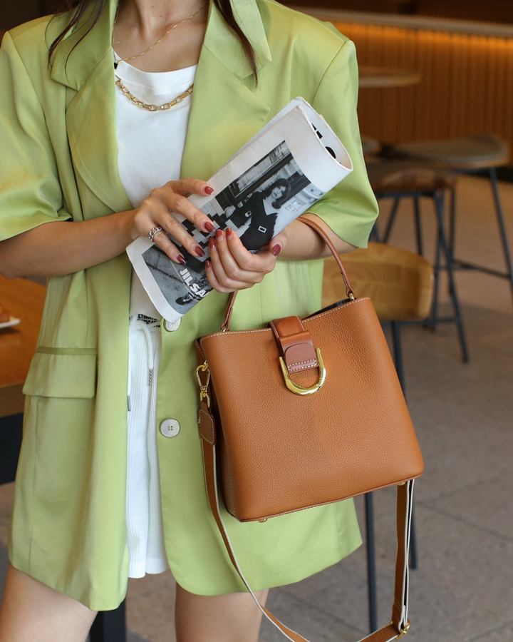 Avellie Korean Elysium leather bag | Elegant and functional for everyday style