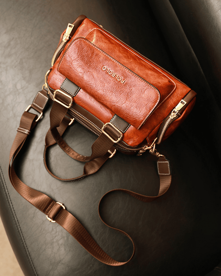 Avellie Polbolo Vintage multi-compartment bag | Spacious and functional design