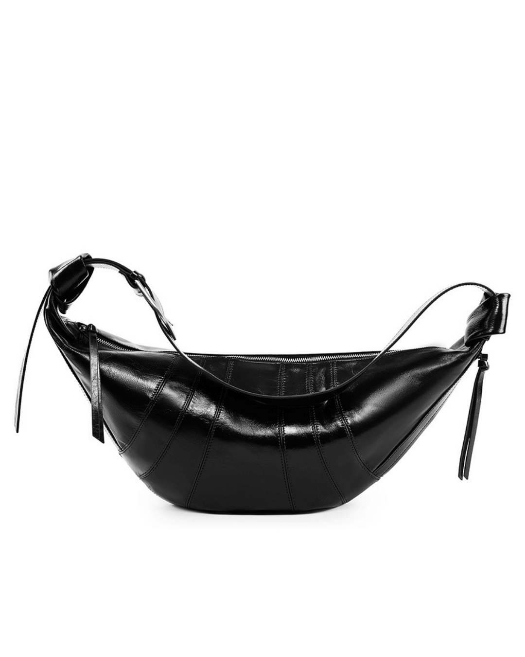 Avellie Banana Curve Lux Leather bag | For everyday use and elegance