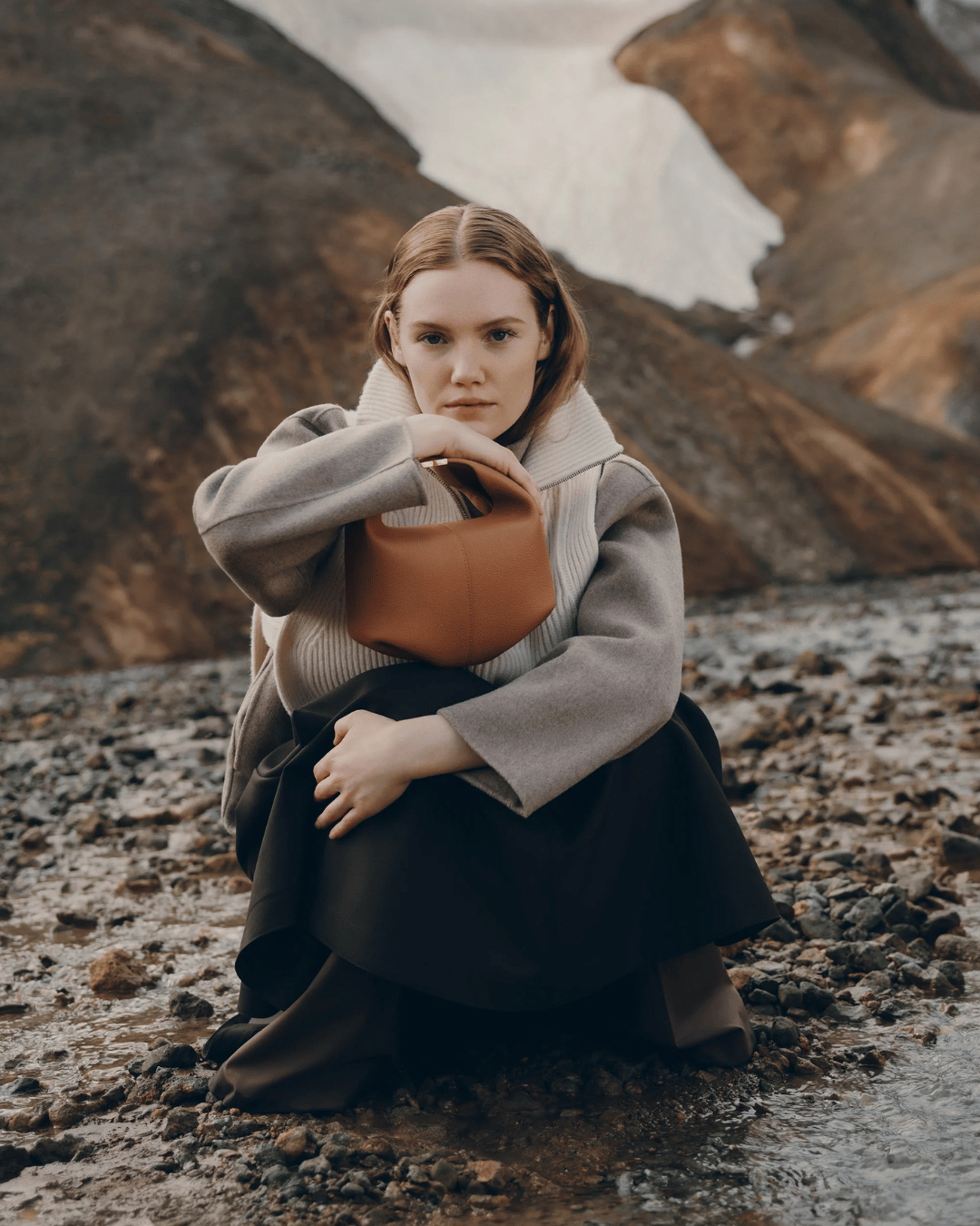 Avellie Poléne Bren Leather Bag | Elegant and Functional Everyday Accessory