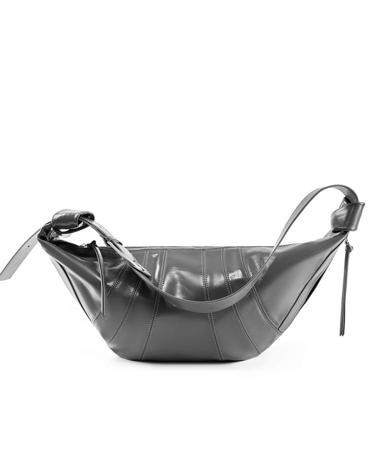 Avellie Banana Curve Lux Leather bag | For everyday use and elegance