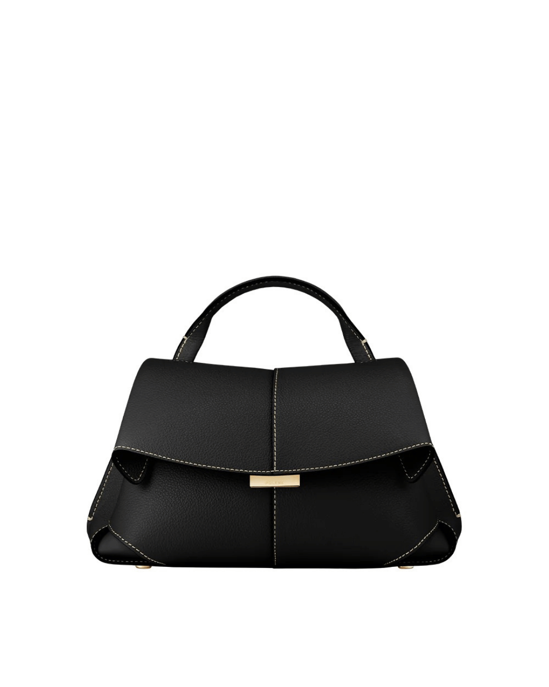 Avellie Handbag and Shoulder Bag with Flap Polène Mokki Belle | Elegant and Versatile