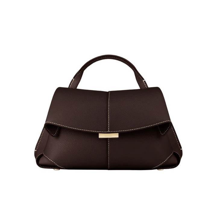 Avellie Handbag and Shoulder Bag with Flap Polène Mokki Belle | Elegant and Versatile