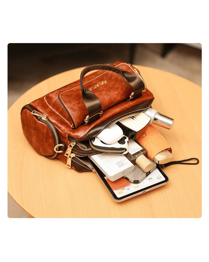 Avellie Polbolo Vintage multi-compartment bag | Spacious and functional design