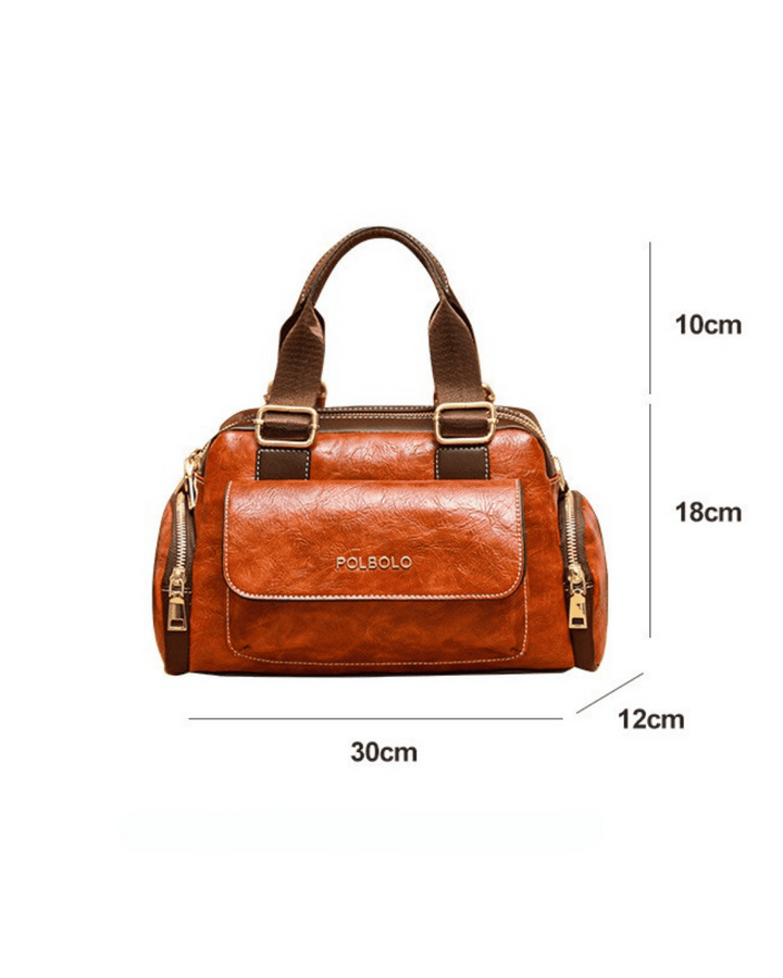 Avellie Polbolo Vintage multi-compartment bag | Spacious and functional design