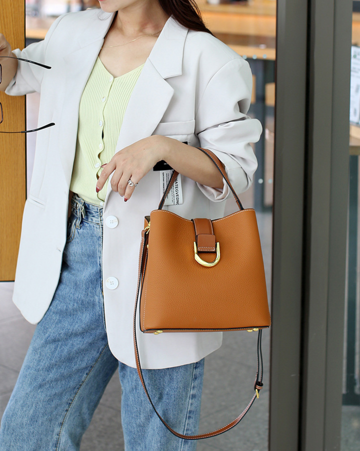 Avellie Korean Elysium leather bag | Elegant and functional for everyday style
