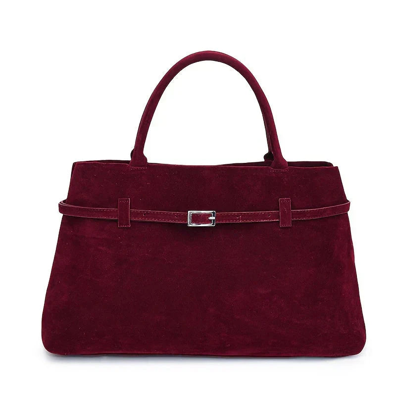 Avellie Elegant bag with vintage suede belt