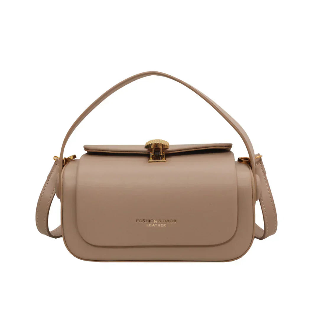 Avellie Handbag and shoulder bag with minimalist retro buckle | Elegant and versatile design