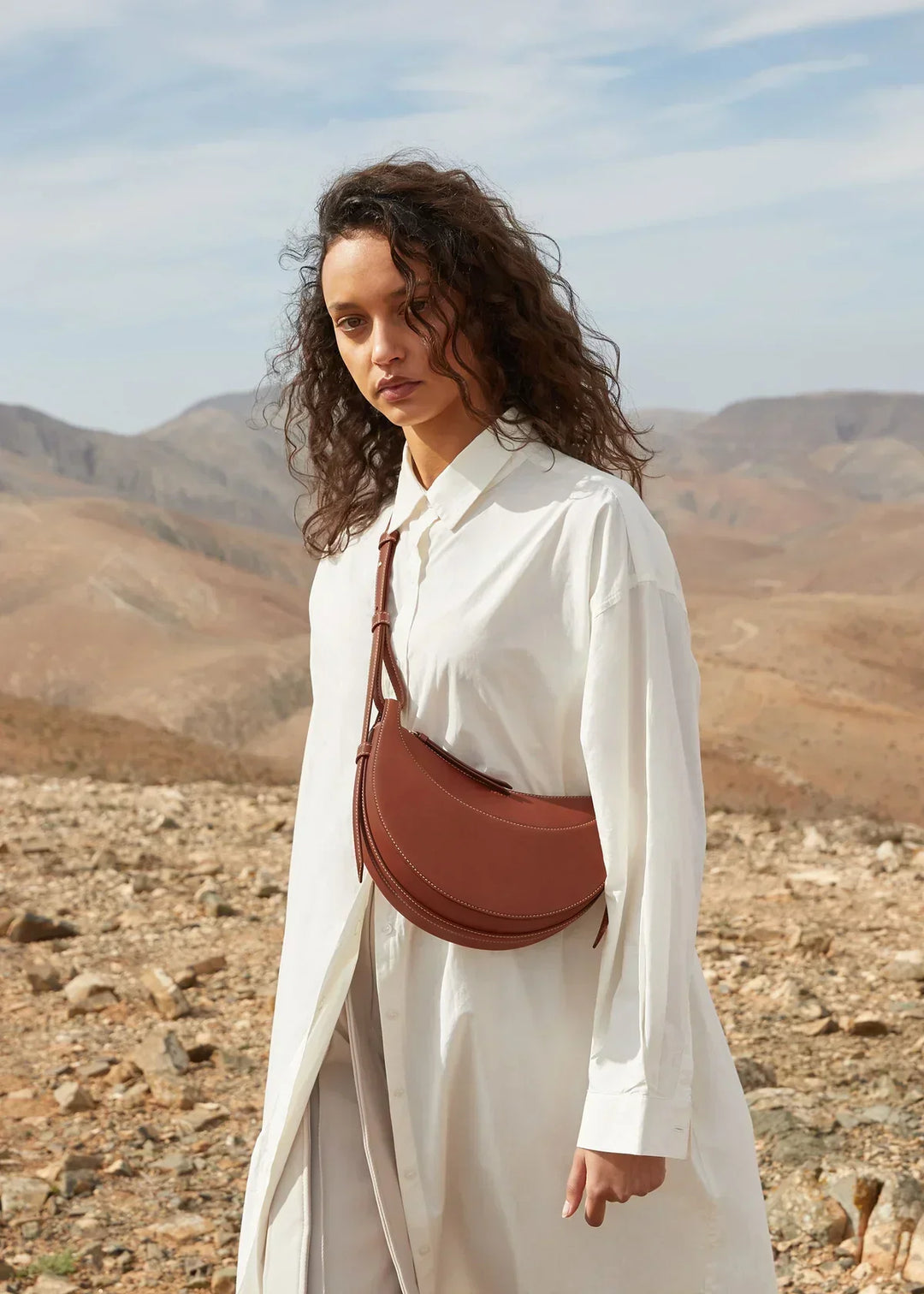 Avellie Genuine leather bag Polène  Number | Elegant and luxurious design