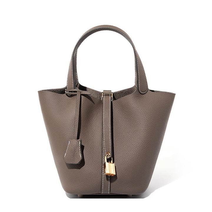 Avellie Picotin Genuine Leather Mini Bag | Luxury &amp; Compact Design