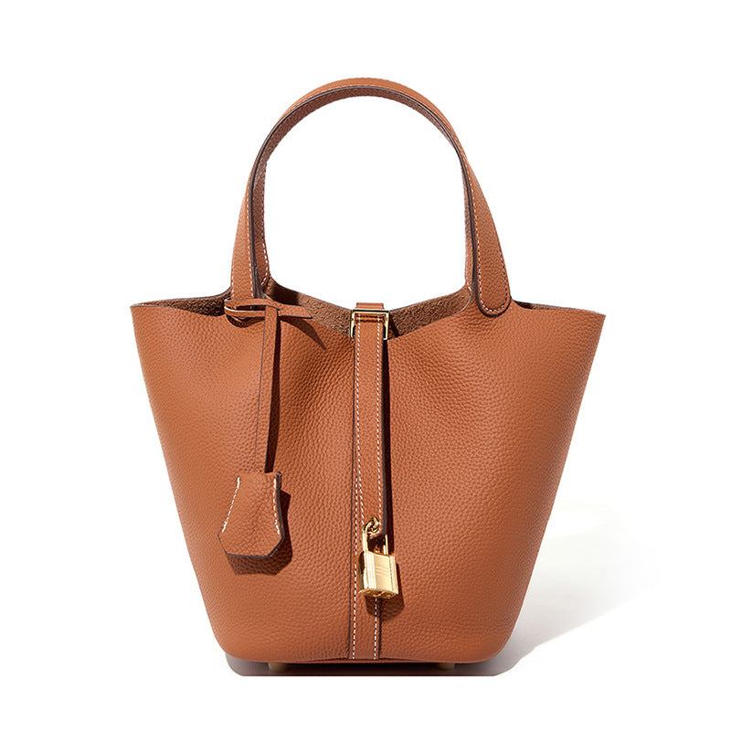 Avellie Picotin Genuine Leather Mini Bag | Luxury &amp; Compact Design