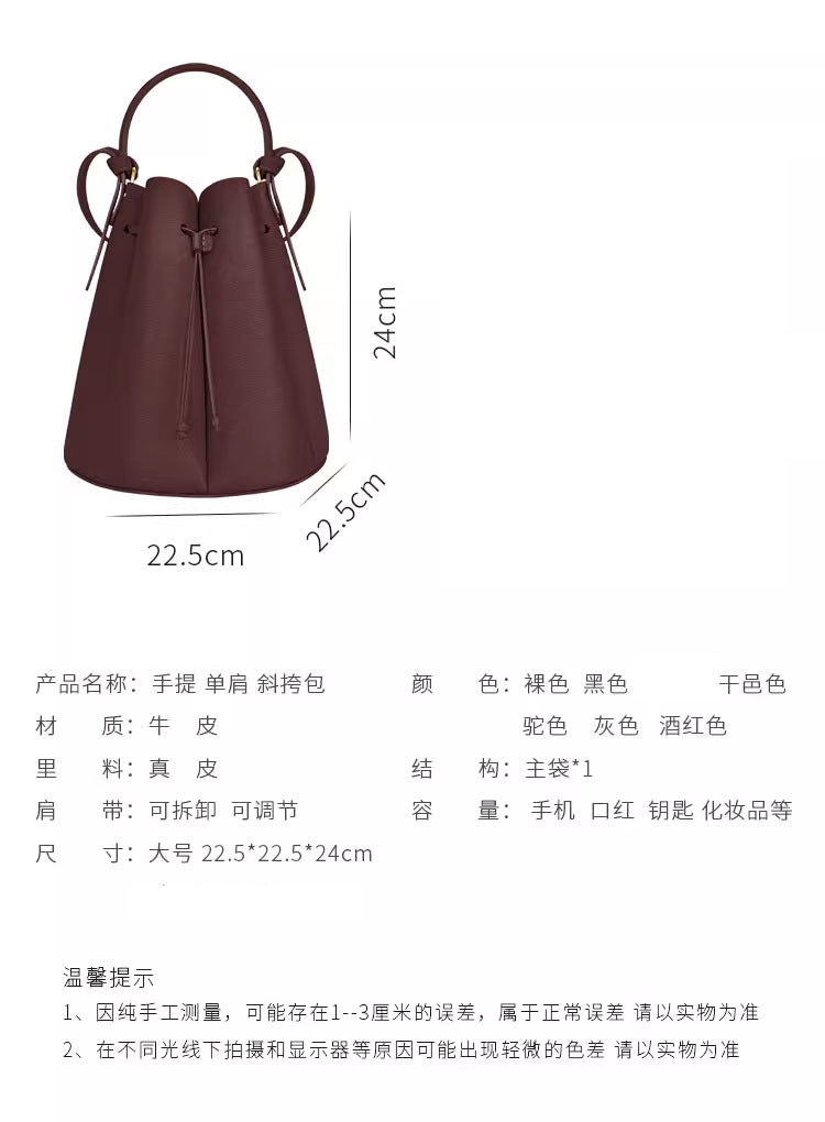 Avellie Polène Numéro Huit | Genuine leather and minimalist design