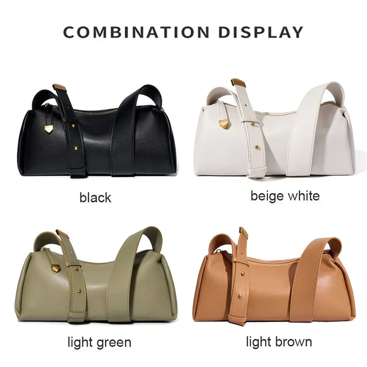 Avellie Split Cowhide Élégance Bag | Timeless elegance and functionality