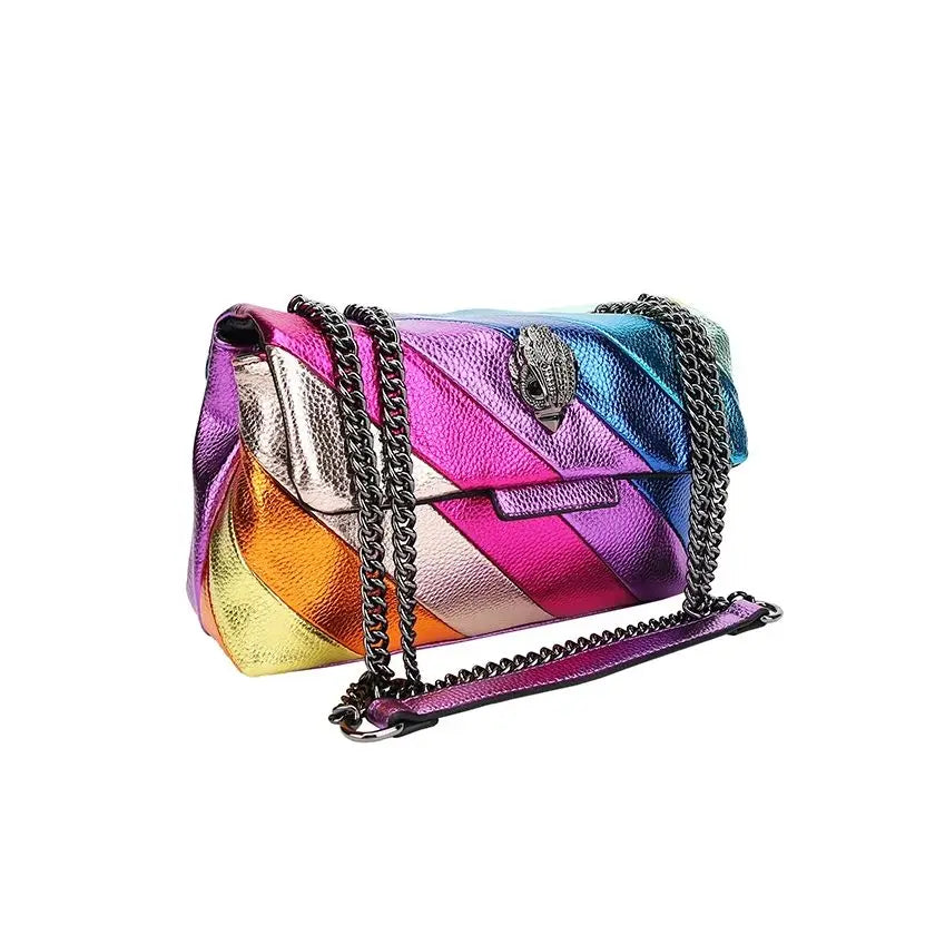 Avellie Rainbow Style Chain Bag | Lively, modern and fashionable pattern