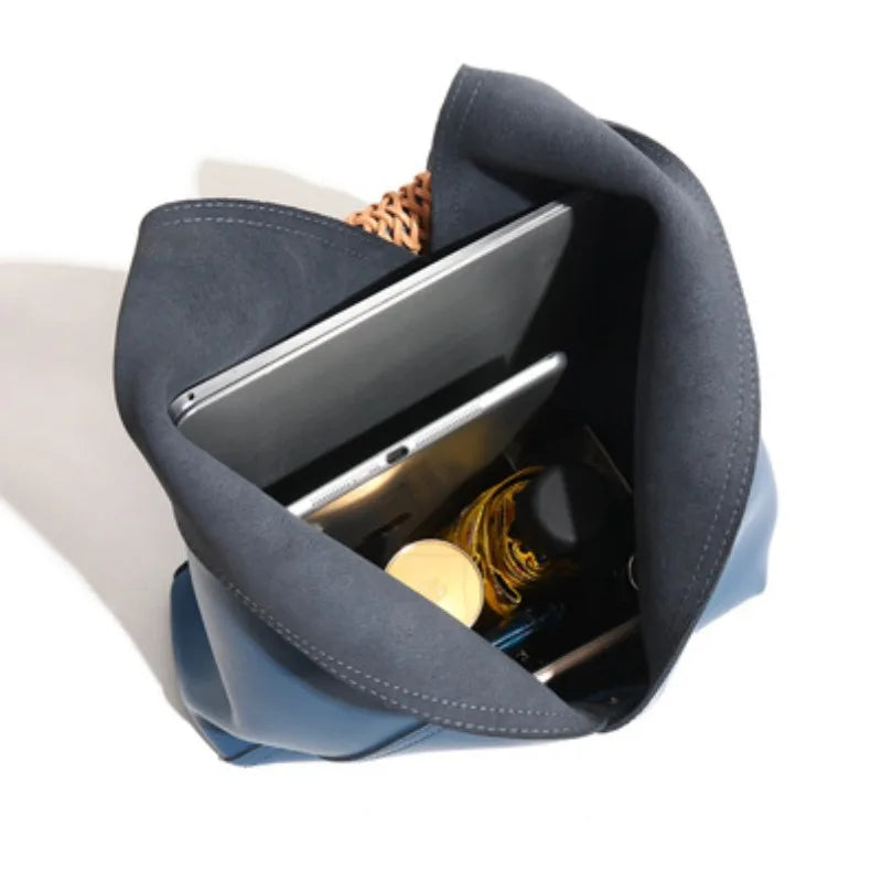 Avellie Bolsas Muje Bag | Modern design with woven handles