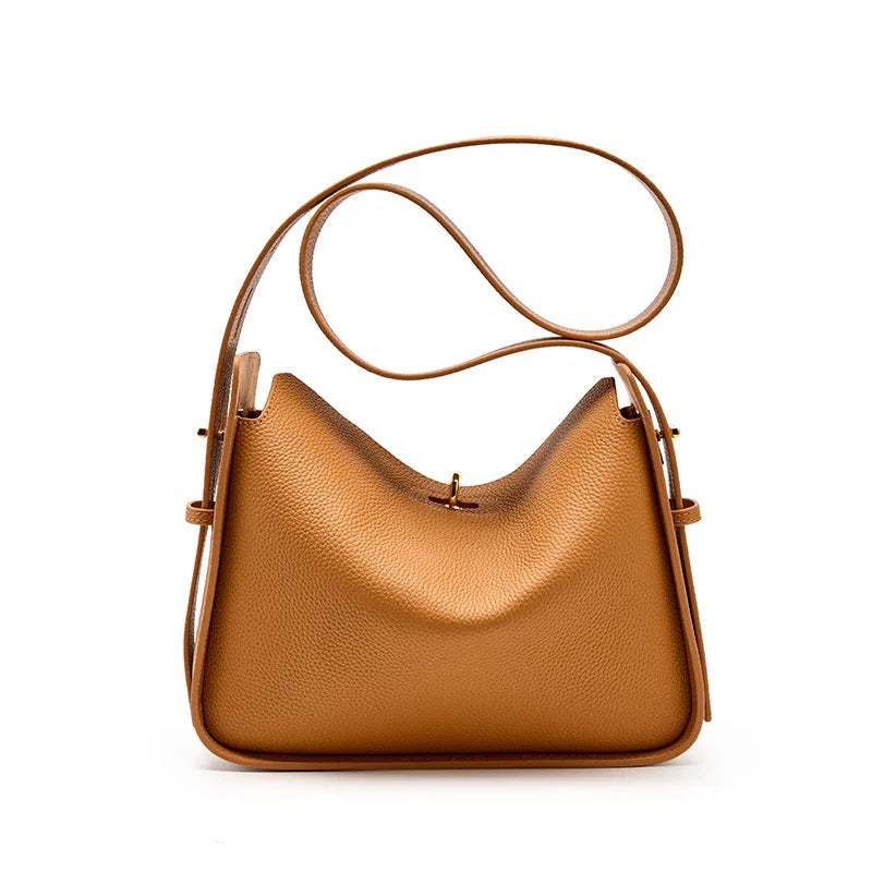 Avellie Lychee Carré Shoulder Bag | Modern and Functional Design
