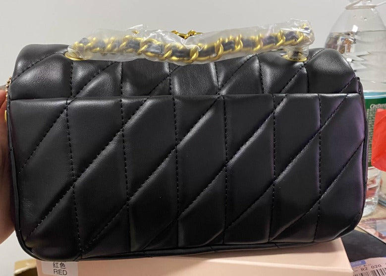 Avellie Coach Tabby Quilted Leather Shoulder Bag - modern design