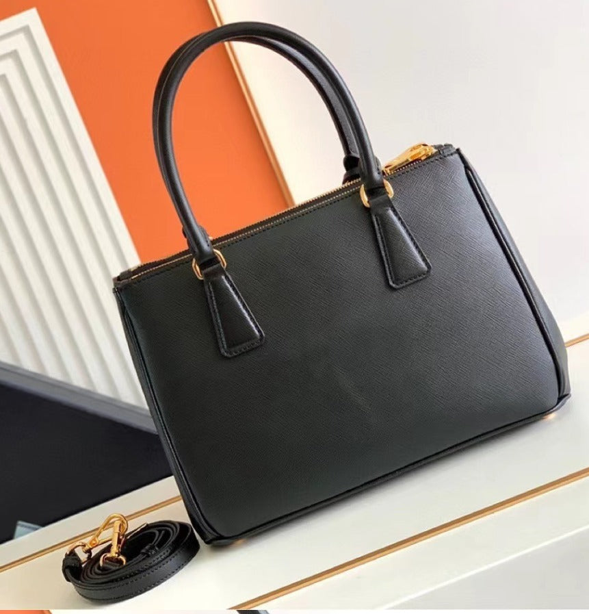 Avellie Prada Galleria Medium Saffiano Leather Bag - Elegant and Modern Design