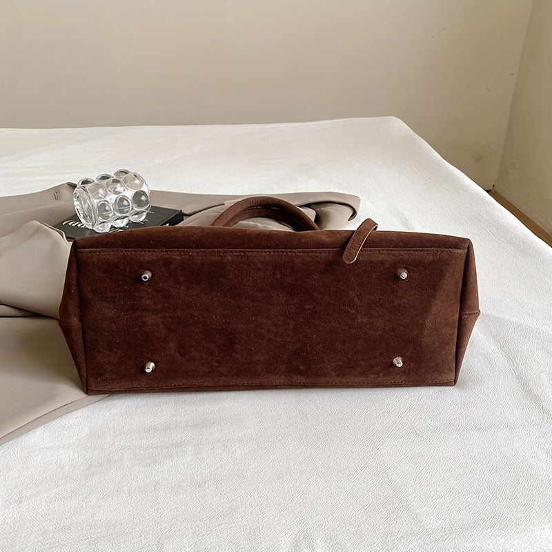 Avellie Elegant bag with vintage suede belt