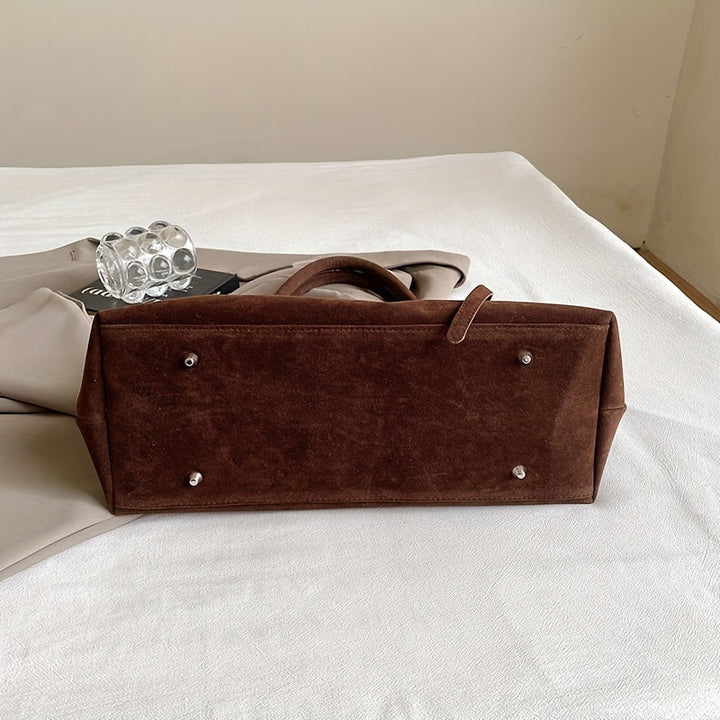 Avellie Elegant bag with vintage suede belt