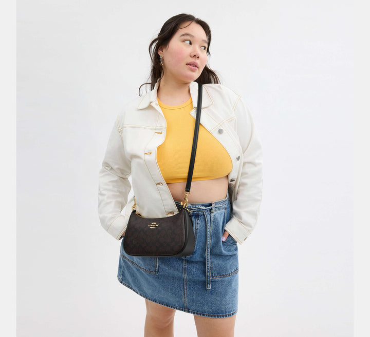 Avellie Coach Teri Genuine Leather Bag | Minimalist and Elegant Design