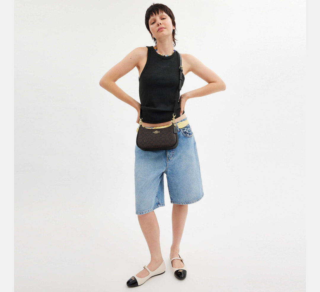Avellie Coach Teri Genuine Leather Bag | Minimalist and Elegant Design