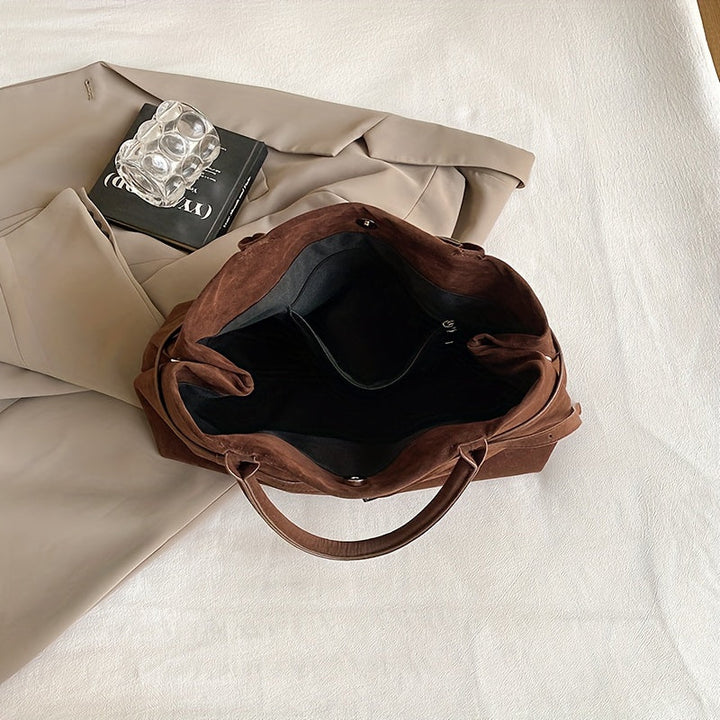Avellie Elegant bag with vintage suede belt