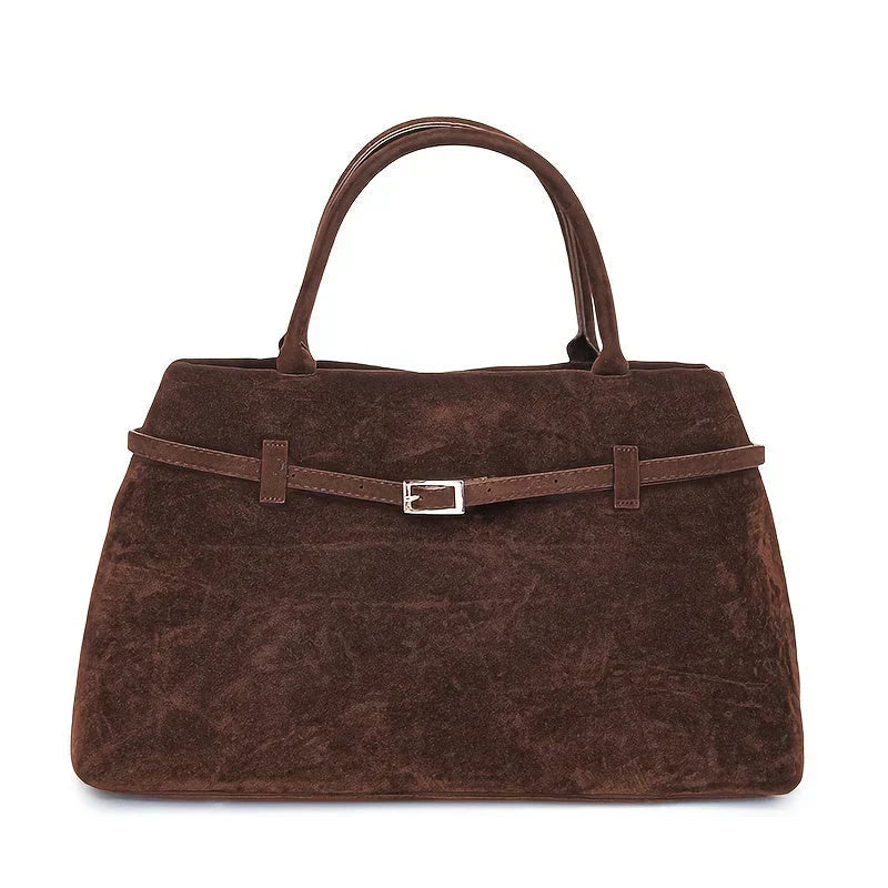 Avellie Elegant bag with vintage suede belt