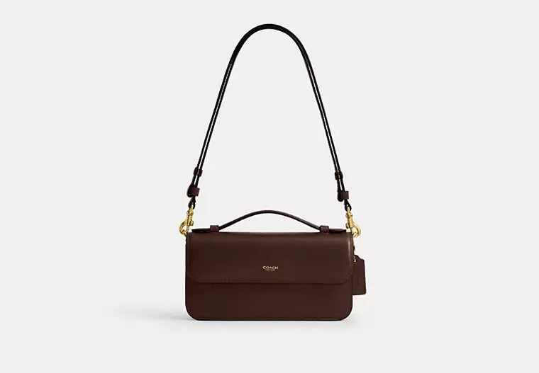 Avellie Coach Elora Shoulder Bag – Refined Leather Shoulder &amp; Crossbody Bag