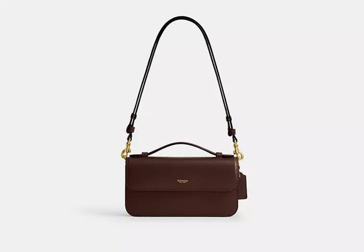Avellie Coach Elora Shoulder Bag – Refined Leather Shoulder &amp; Crossbody Bag
