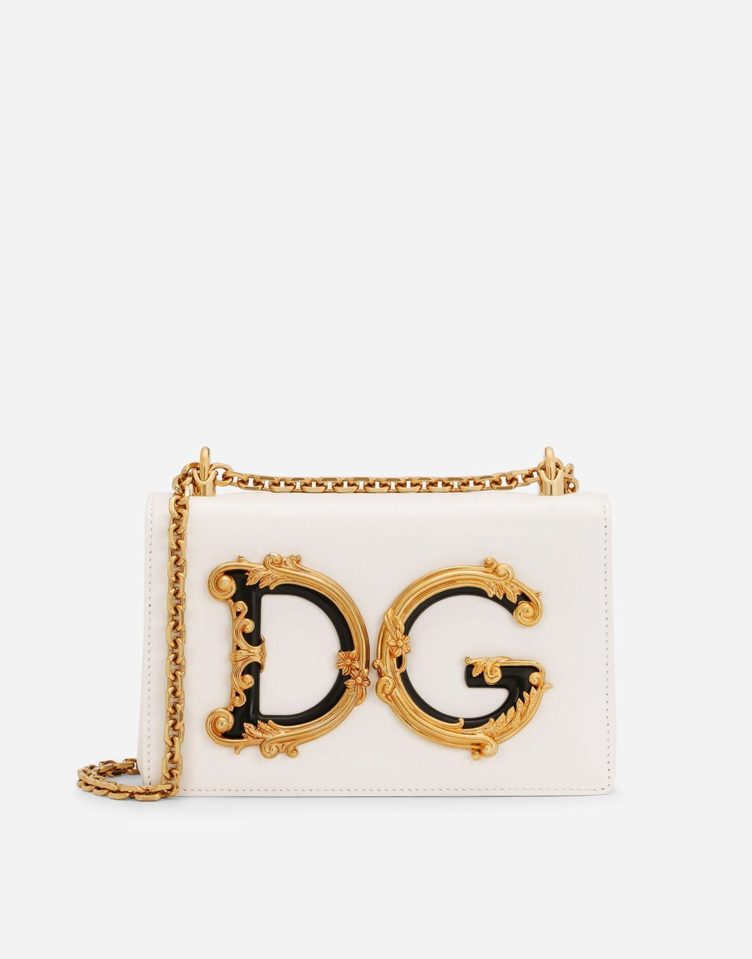 Avellie Dolce &amp; Gabbana DG Girls Logo Chain Shoulder Bag - Elegant Design