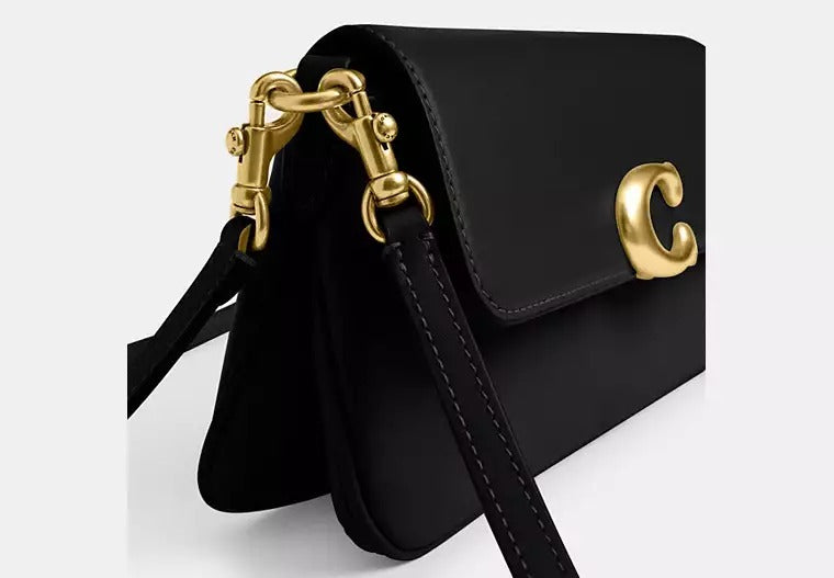 Avellie Coach Jet Shoulder Bag – Refined Leather Shoulder &amp; Crossbody Bag
