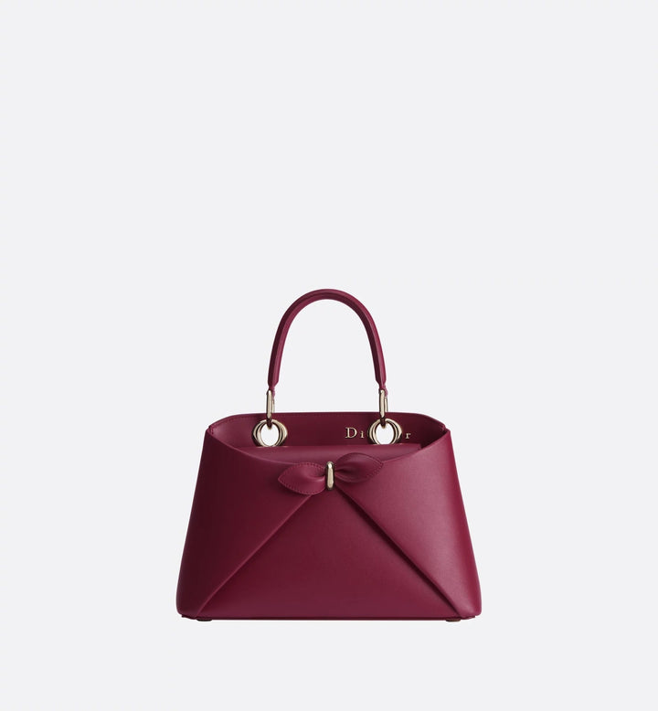 Avellie Dior Cigale Bag – Elegant Top Handle Leather Handbag