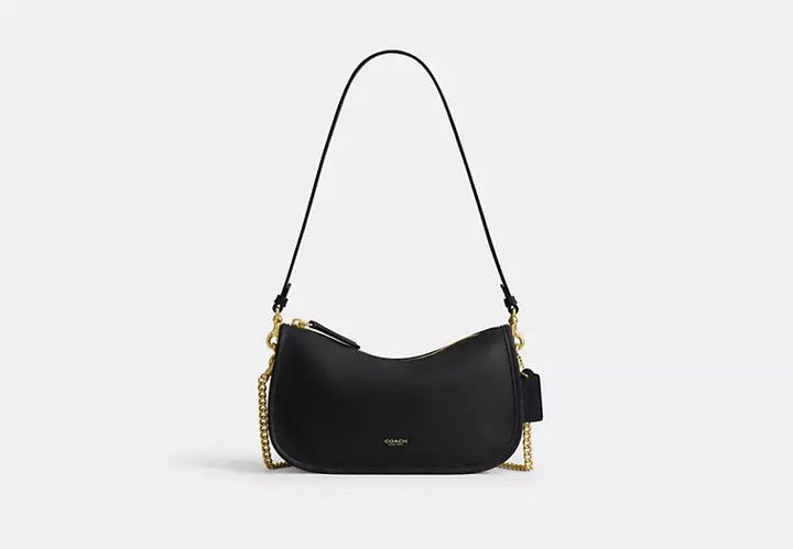 Avellie Coach Waverly Shoulder Bag – Smooth Leather Shoulder &amp; Crossbody Bag