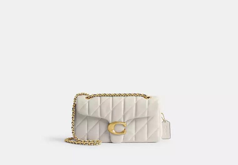Avellie Coach Tabby Quilted Leather Shoulder Bag - modern design