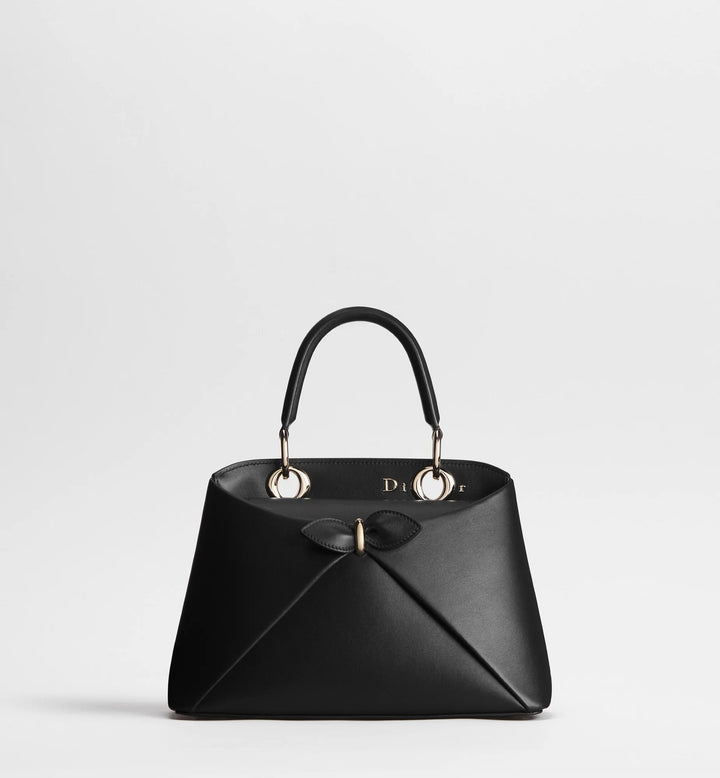 Avellie Dior Cigale Bag – Elegant Top Handle Leather Handbag