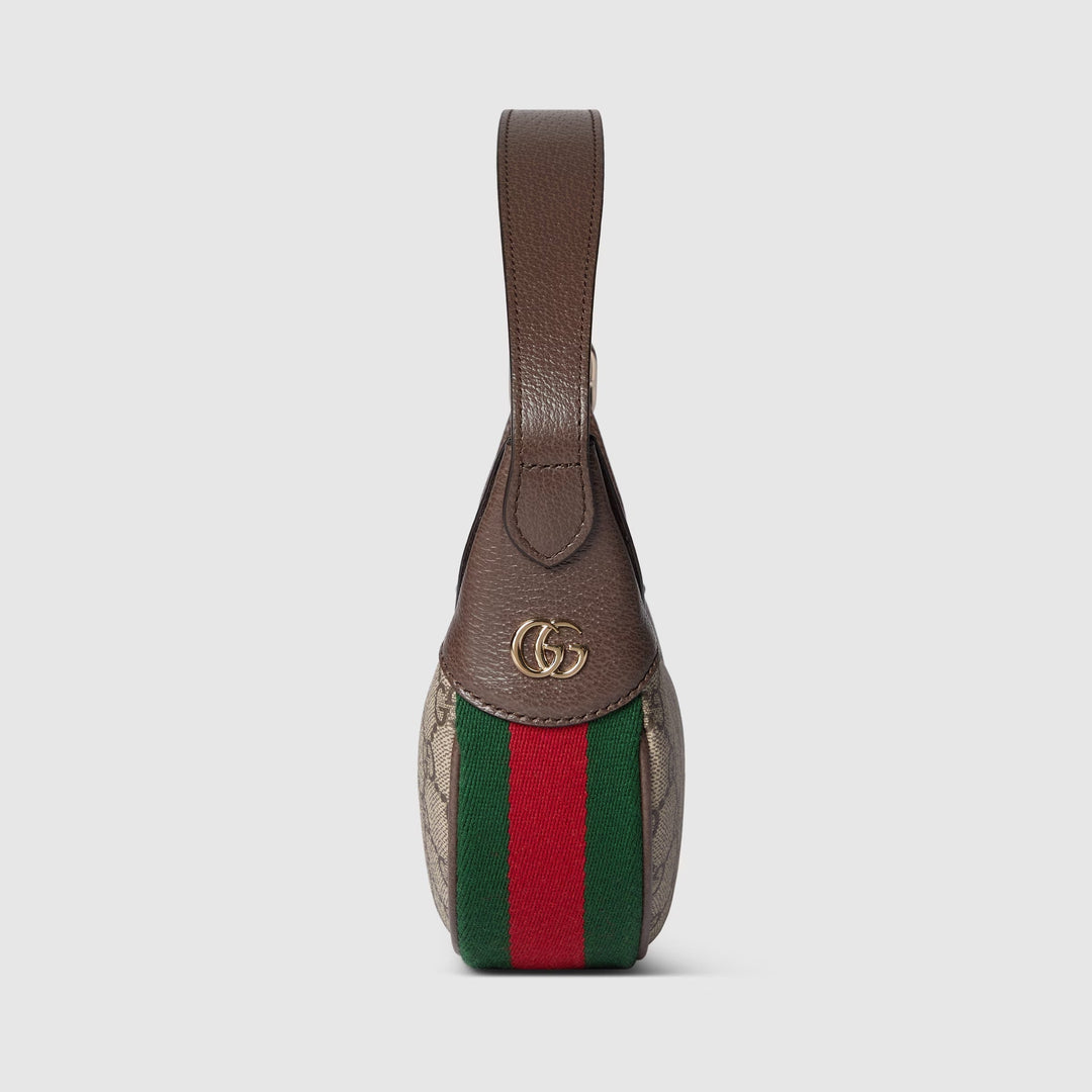 Avellie Gucci Ophidia GG Small Shoulder Bag – Classic GG Canvas Half Moon Bag