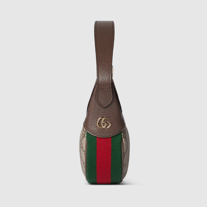 Avellie Gucci Ophidia GG Small Shoulder Bag – Classic GG Canvas Half Moon Bag