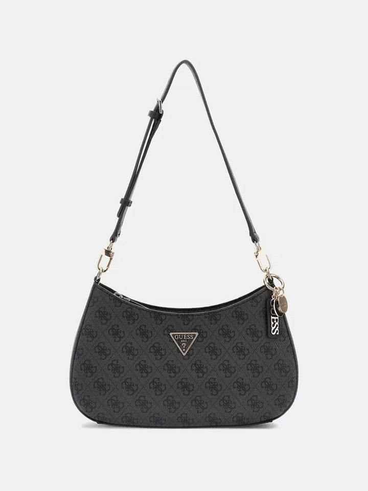 Avellie GUESS Noelle 4G Logo Hobo Shoulder Bag - iconic elegant design