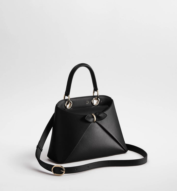 Avellie Dior Cigale Bag – Elegant Top Handle Leather Handbag
