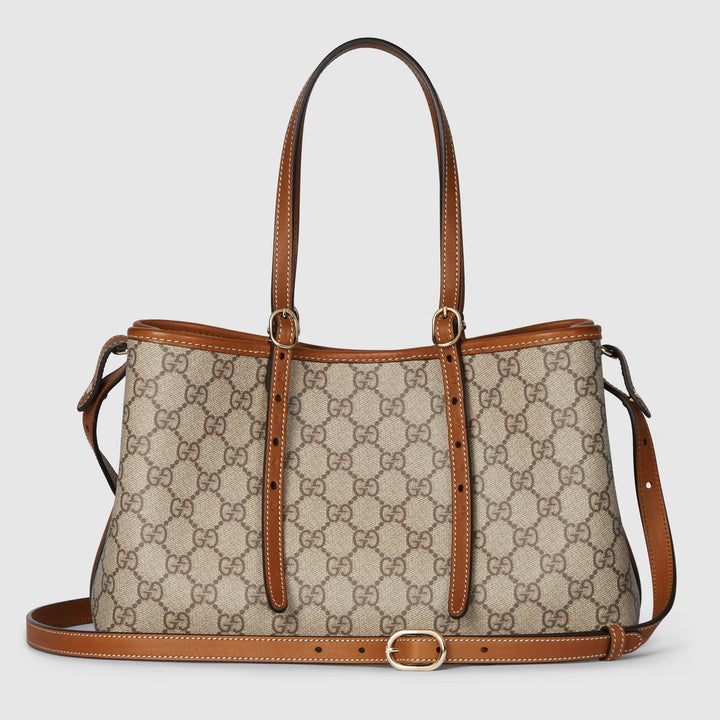 Avellie GG Emblem Medium Tote Bag