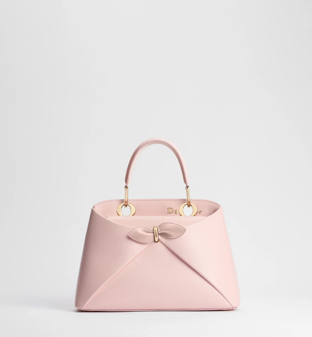 Avellie Dior Cigale Bag – Elegant Top Handle Leather Handbag