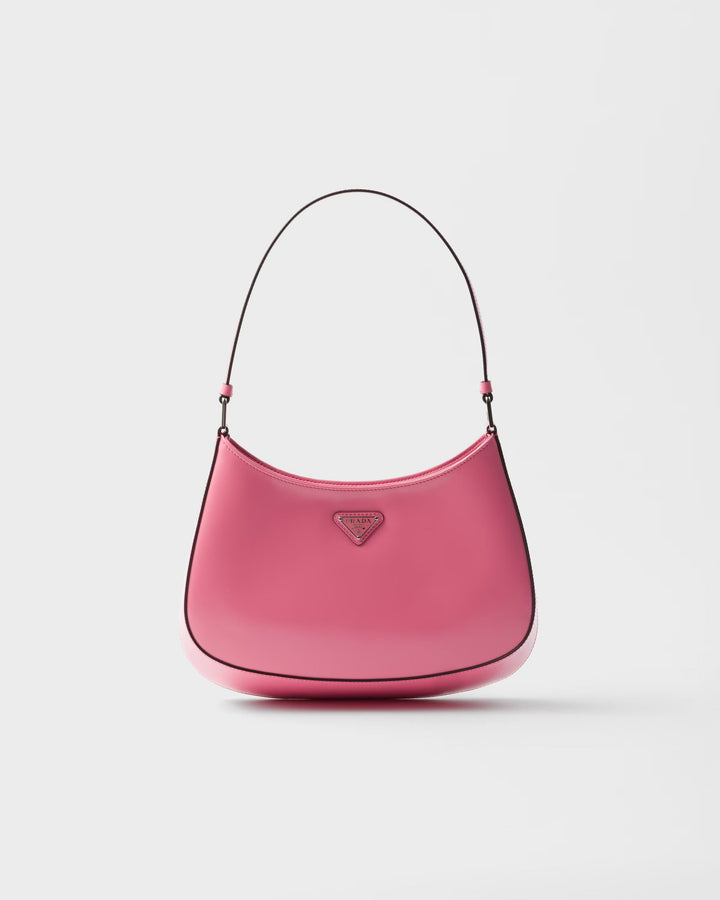 Avellie Prada Cleo Brushed Leather Shoulder Bag - Elegance and iconic design