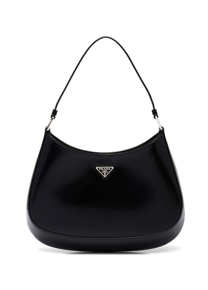 Avellie Prada Cleo Brushed Leather Shoulder Bag - Elegance and iconic design